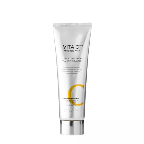 Missha - Vita C Plus Clear Complexion Foaming Cleanser – Veido Valymo Putos su Vitaminu C – 120 ml