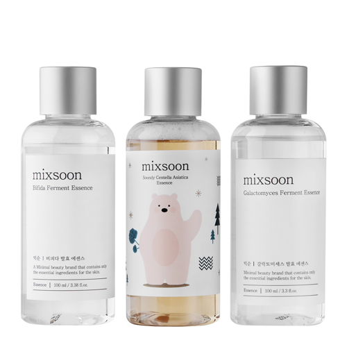 Mixsoon - Essence Layering Set No.1 – 3 Esencijų Rinkinys – 3 x 100 ml