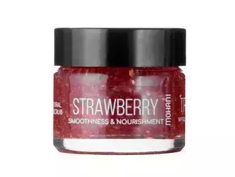 Mohani - Strawberry Smoothness&Nourishment – Išlyginamasis ir Maitinamasis Lūpų Šveitiklis – Braškė – 15 ml