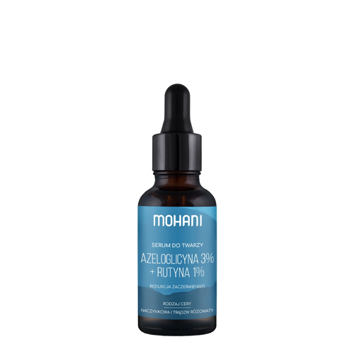 Mohani – Veido Serumas su 3 % Azeloglicino ir 1 % Rutino – 30 ml