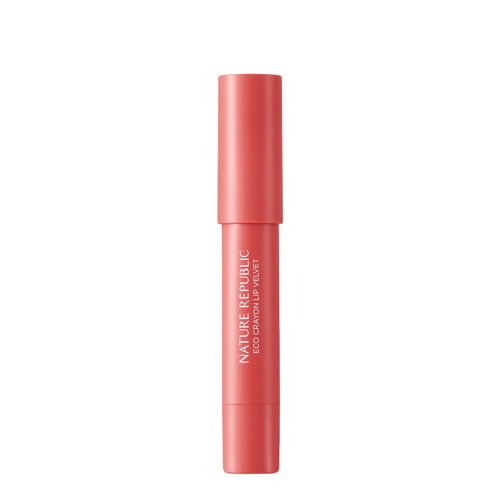 Nature Republic - By Flower Eco Crayon Lip Velvet – Lūpų Dažai – 02 Pink Breeze – 2,8 g