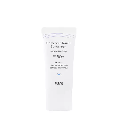 Purito - Daily Soft Touch Sunscreen SPF50+/PA++++ - Ceramidų filtravimo kremas - 15ml