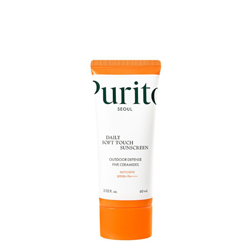 Purito Seoul - Daily Soft Touch Sunscreen SPF 50+ PA++++ – Apsauginis Kremas nuo Saulės su Keramidais – 60 ml