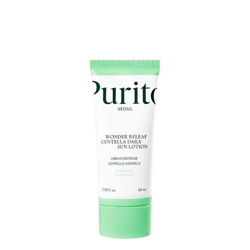 Purito Seoul - Wonder Releaf Centella Daily Sun Lotion SPF 50+ PA++++ – Ultralengvas Apsauginis Kremas nuo Saulės – 60 ml