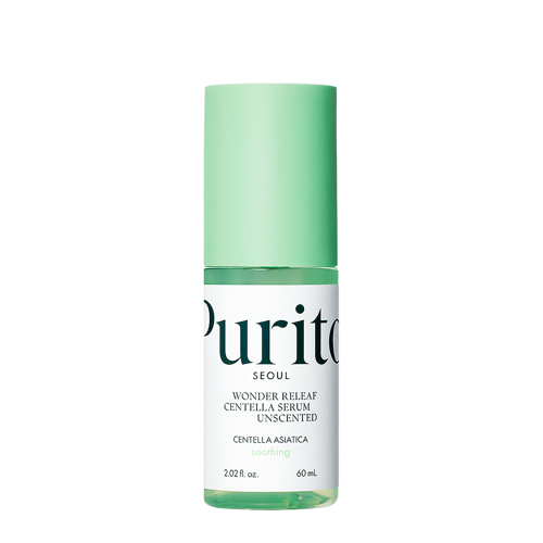 Purito Seoul - Wonder Releaf Centella Serum Unscented – Bekvapis Serumas su Azijinės Centelės Ekstraktu – 60 ml