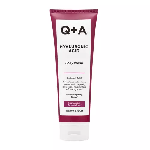 Q+A - Hyaluronic Acid Body Wash - Drėkinamasis kūno valymo gelis su hialurono rūgštimi - 250ml