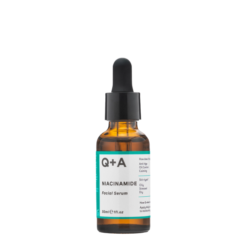 Q+A - Niacinamide Facial Serum - Balansuojantis veido serumas su niacinamidu - 30ml