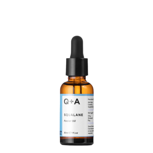 Q+A - Squalane - Facial Oil - Regeneruojantis raminamasis veido aliejus su skvalanu - 30ml