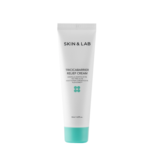 Skin&Lab - Tricicabarrier Relief Cream – Raminamasis Veido Kremas su Azijine Centele – 50 ml