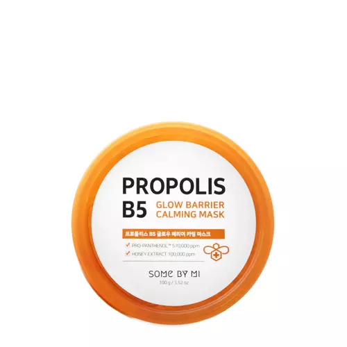 Some By Mi - Propolis B5 Glow Barrier Calming Mask - Raminamoji kaukė su propoliu - 100g