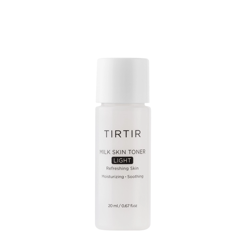 TIRTIR - Milk Skin Toner Light – Lengvas Drėkinamasis Tonikas su Ryžių Ekstraktu – Mini – 20 ml