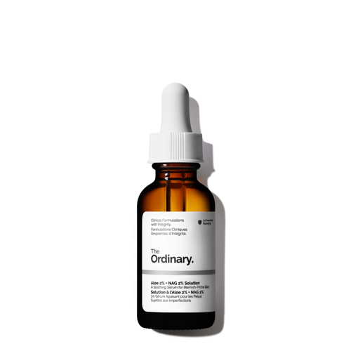 The Ordinary - Aloe 2% + NAG 2% Solution – Alavijų Veido Serumas – 30 ml