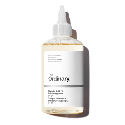 The Ordinary - Glycolic Acid 7% Exfoliating Toner – Šveičiamasis Tonikas su 7 % Glikolio Rūgštimi – 240 ml