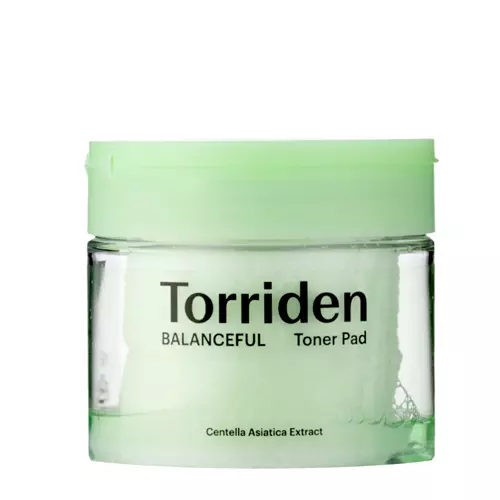 Torriden - Balanceful - Cica Toner Pad - Balansuojantys Veido Padeliai - 60 vnt.