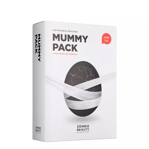 ZOMBIE BEAUTY by SKIN1004 Mummy Pack & Activator Kit - Veido kaukės nuo senėjimo ir liftingo rinkinys - 8 vnt. 2g/35ml