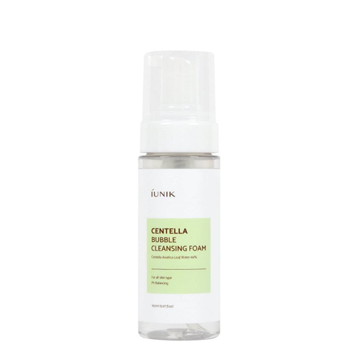 iUNIK - Centella Bubble Cleansing Foam - Prausimosi putos su Centella Asiatica - 150ml