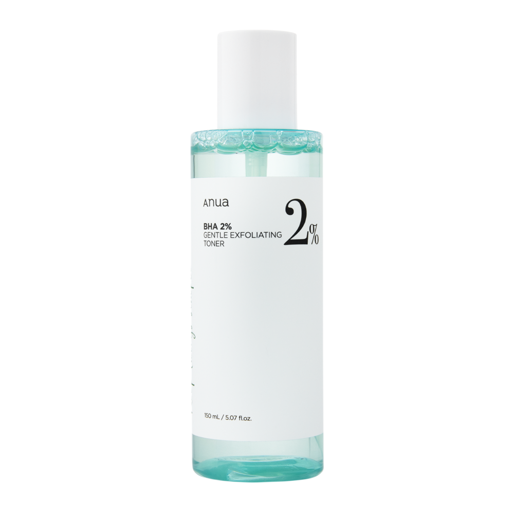 Anua - BHA 2% Gentle Exfoliating Toner – Šveičiamasis Veido Tonikas su Rūgštimis – 150 ml