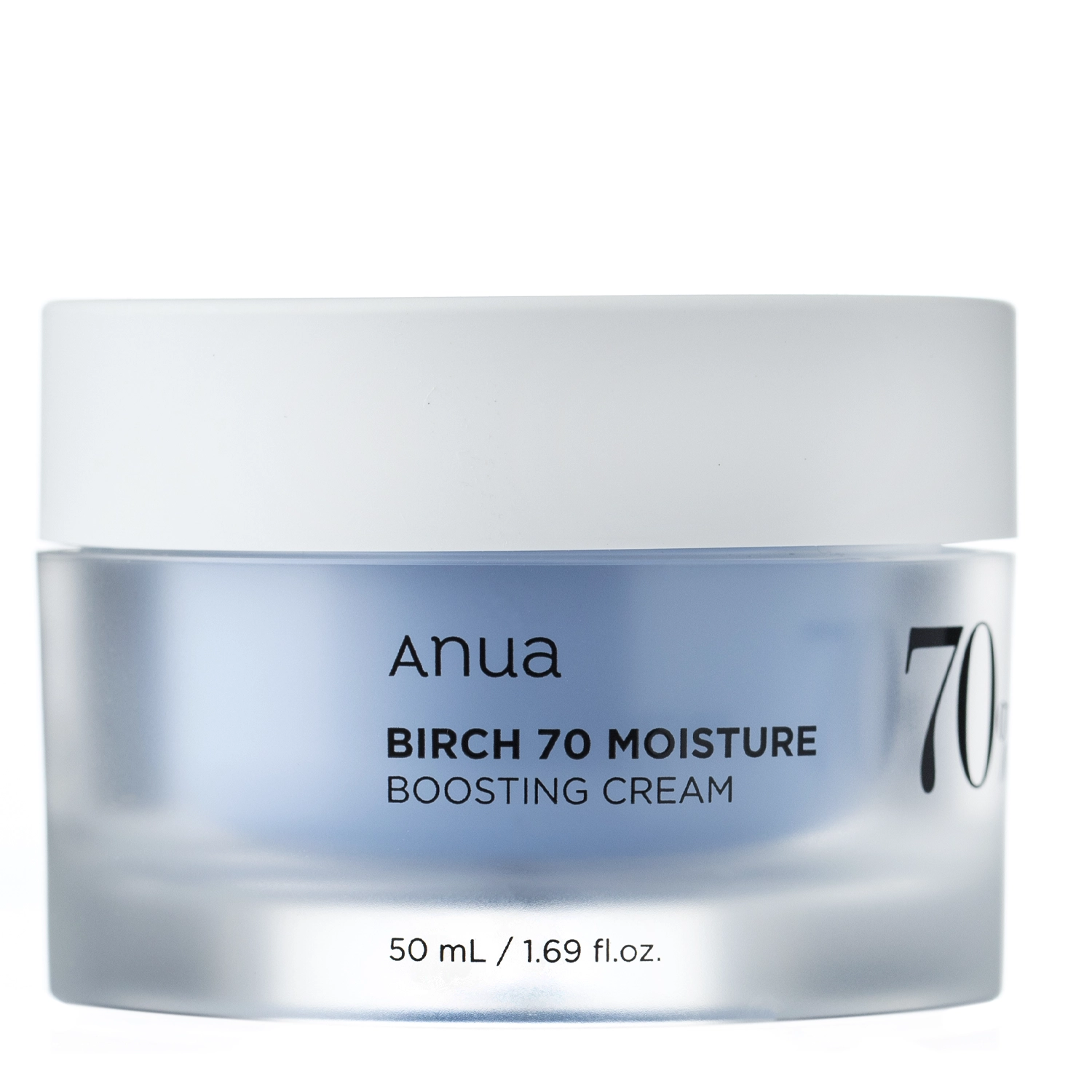 Anua - Birch 70 Moisture Boosting Cream – Drėkinamasis Kremas su Beržų Sula – 50 ml