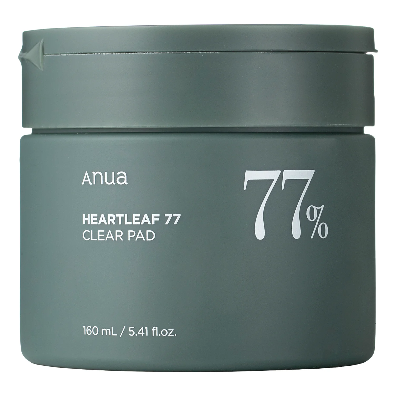 Anua - Heartleaf 77% Clear Pad – Raminantys Tonuojantys Padeliai su Stimburės Ekstraktu – 70 vnt.