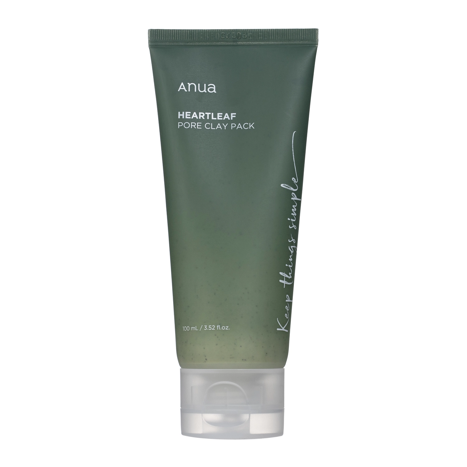 Anua - Heartleaf Pore Clay Pack – Molio Kaukė su Stimbure – 100 ml