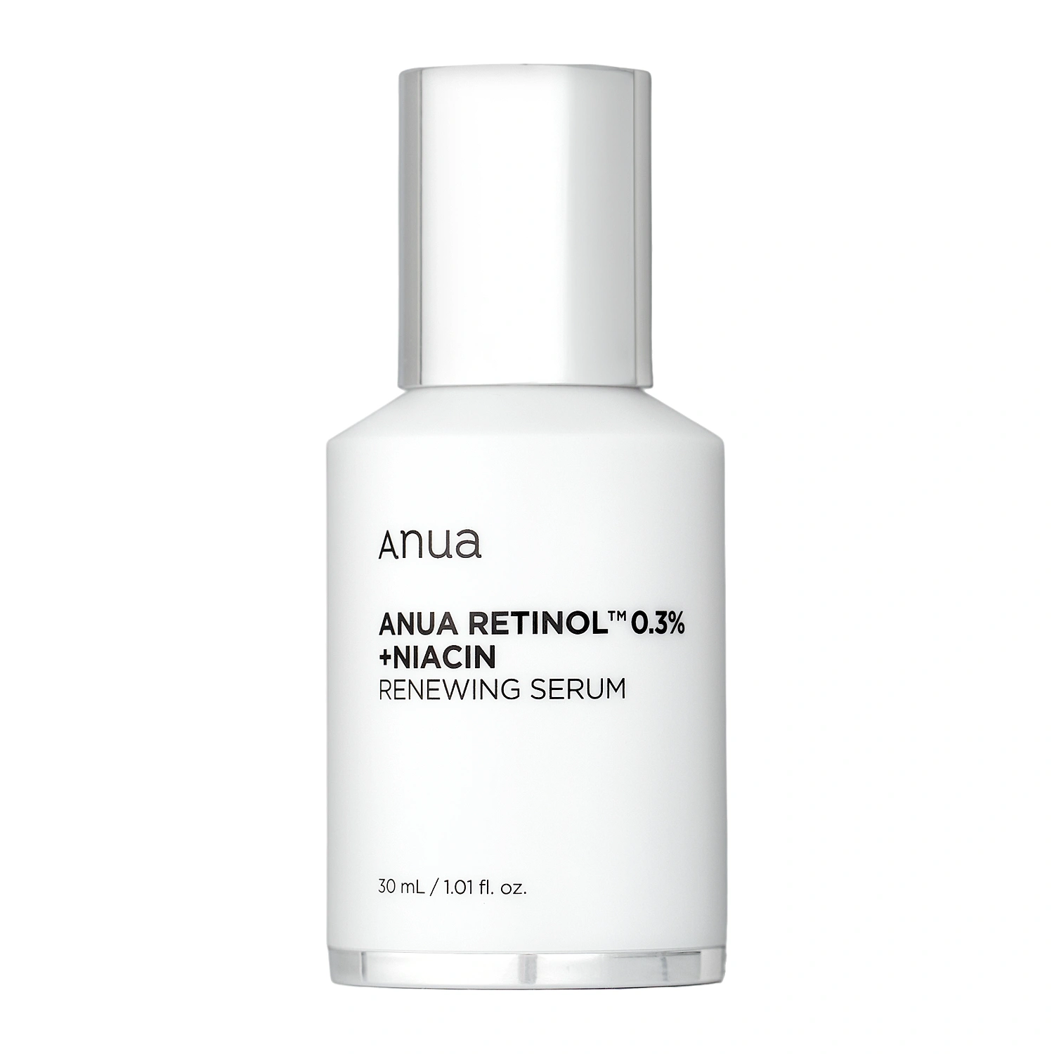 Anua - Nano Retinol 0,3% + Niacin Renewing Serum – Išlyginamasis ir Šviesinamasis Serumas su Retinoliu – 30 ml