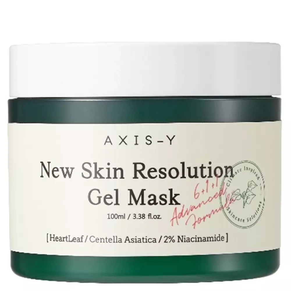 Axis-y - New Skin Resolution Gel Mask – Raminanti Gelinė Kaukė – 100 ml