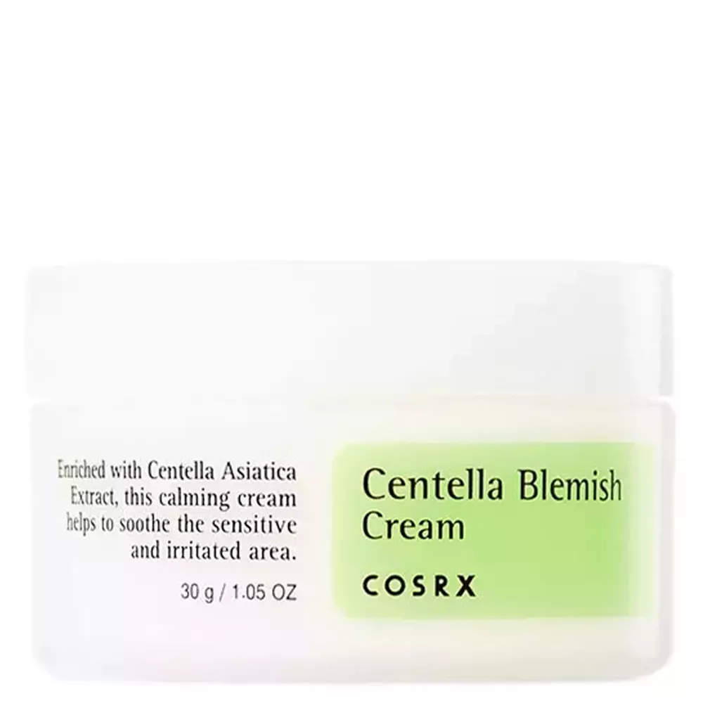 COSRX - Centella Blemish Cream – Raminamasis Kremas Probleminei Odai – 30 ml