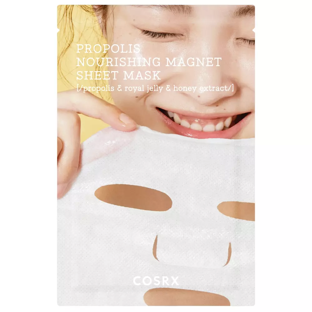 COSRX - Full Fit Propolis Nourishing Magnet Sheet Mask - Maitinamoji propolio kaukė lakštuose - 21ml