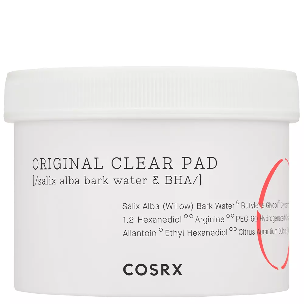 COSRX - One Step Original Clear Pad - Šveičiamieji valomieji įklotai - 70vnt.