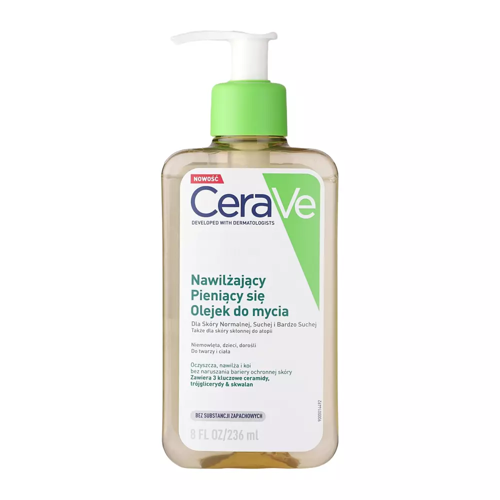 CeraVe - Drėkinamasis putojantis prausiklis - 236ml