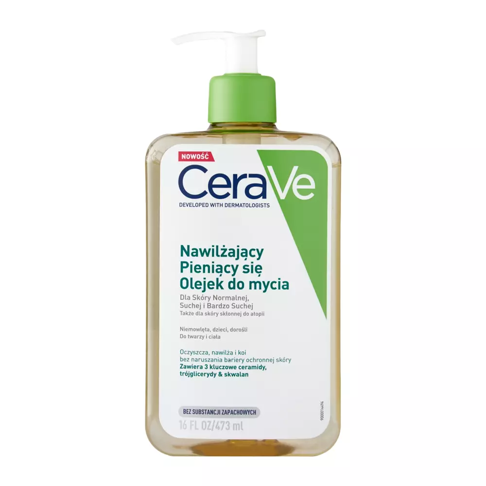 CeraVe - Drėkinamasis putojantis prausiklis - 473ml