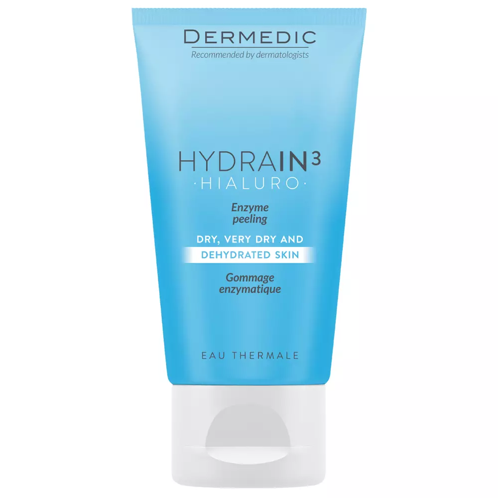 Dermedic - Hydrain3 Hialuro – Enziminis Veido Šveitiklis – 50 ml