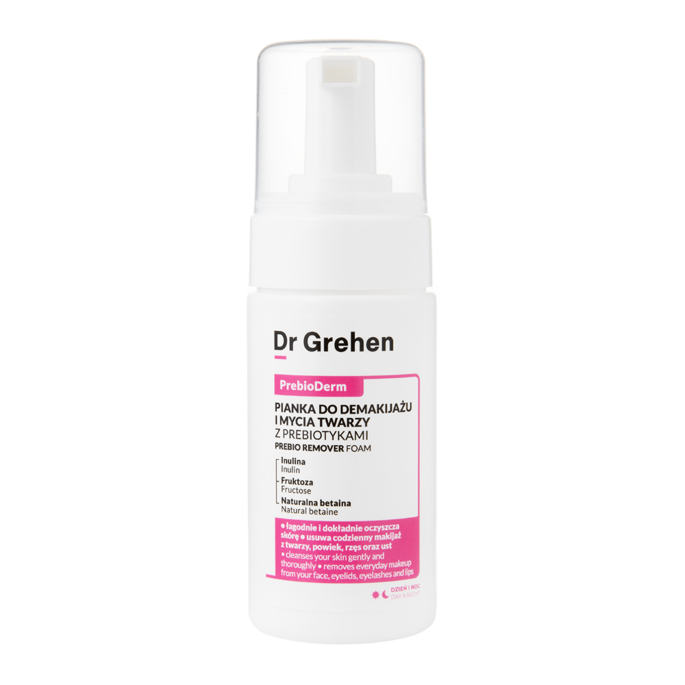 Dr Grehen - PrebioDerm - Prebio Remover Foam - Micelinės valomosios veido putos su prebiotikais - 100ml
