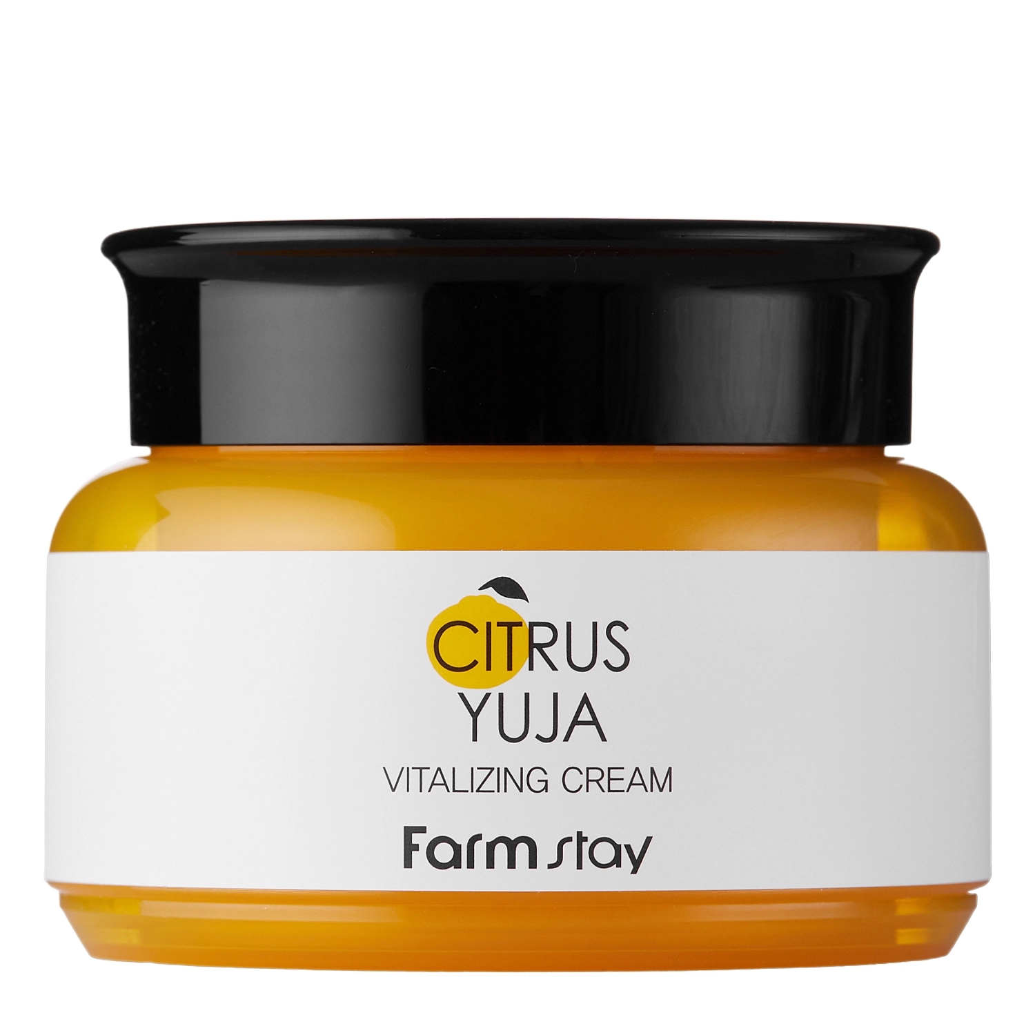 Farmstay - Citrus Yuja Vitalizing Cream – Gaivinamasis Veido Kremas su Yuzu Vaisių Ekstraktu – 100 g