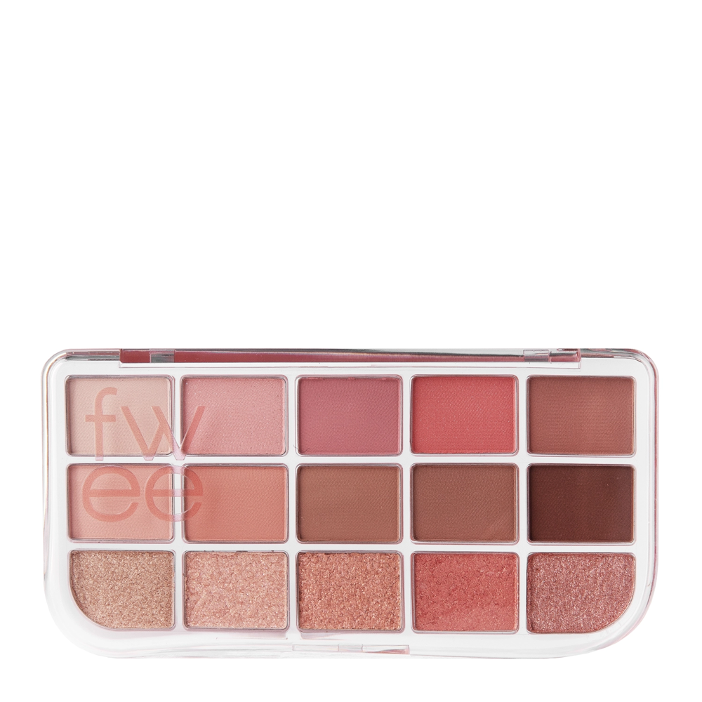 Fwee - More Mood Eyeshadow Palette – Akių Šešėlių Paletė – 04 More Than Red – 11,9 g