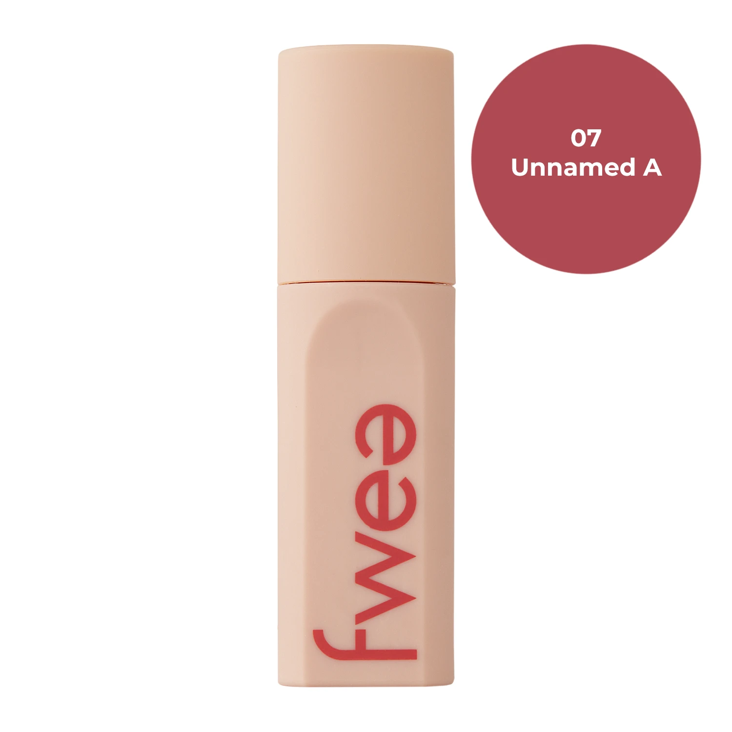 Fwee - Tint Suede – Aksominis Lūpų Tintas – 07 Unnamed A – 5 g