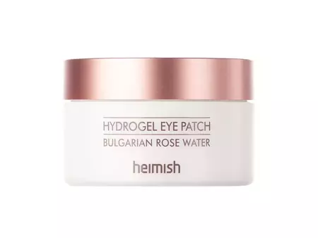 Heimish - Bulgarian Rose Hydrogel Eye Patch – Hidrogelio Paakių Pagalvėlės su Rožių Vandeniu – 60 vnt.