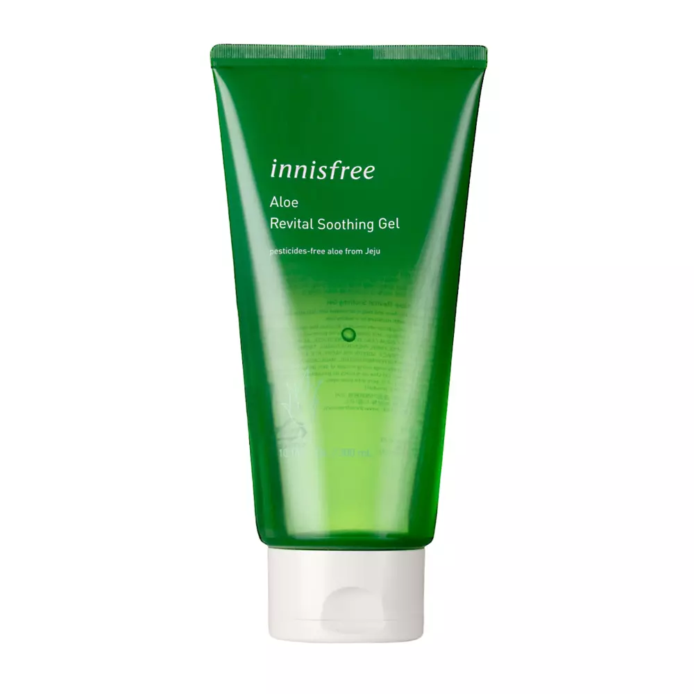 Innisfree - Aloe Revital Soothing Gel - Alavijo gelis veidui ir kūnui - 300ml