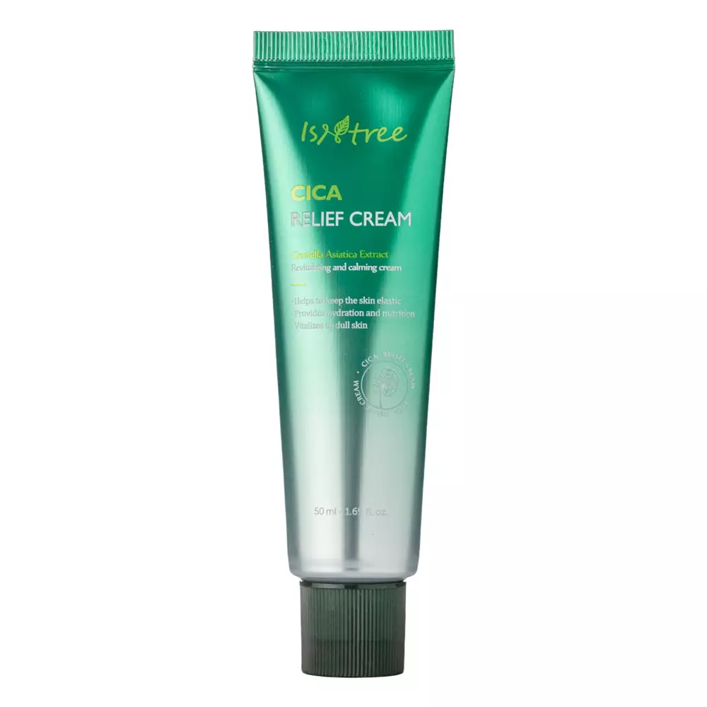 Isntree - Cica Relief Cream - Raminamasis veido kremas jautriai odai - 50ml