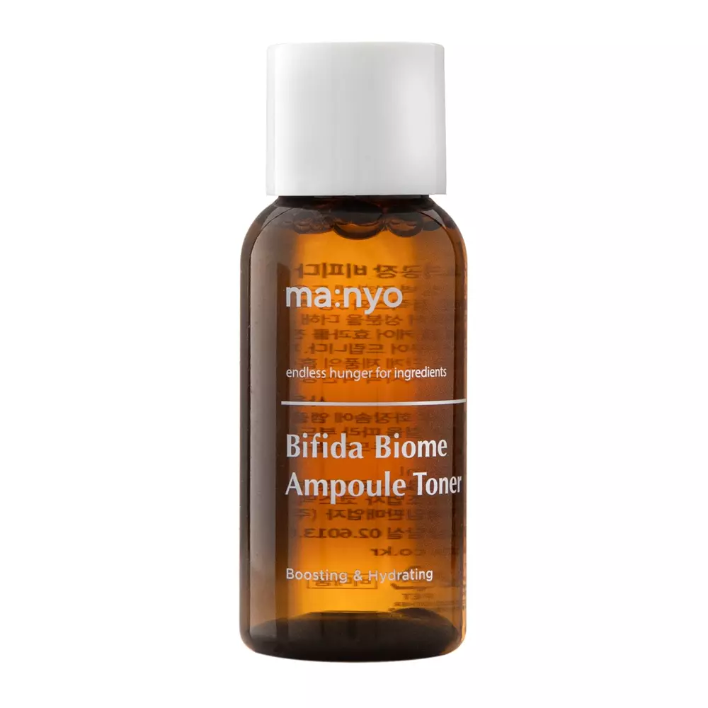 Ma:nyo - Bifida Biome Ampoule Toner – Drėkinamasis Tonikas-Ampulė su Bifida Fermentu – 30 ml 