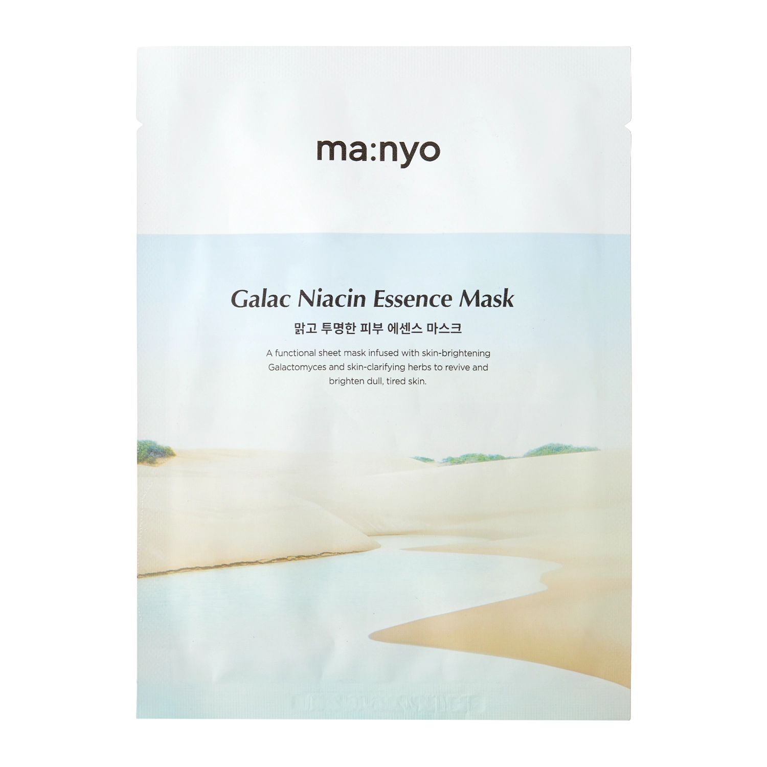 Ma:nyo - Galac Niacin Essence Mask – Šviesinanti Lakštinė Kaukė – 1 vnt., 30 g