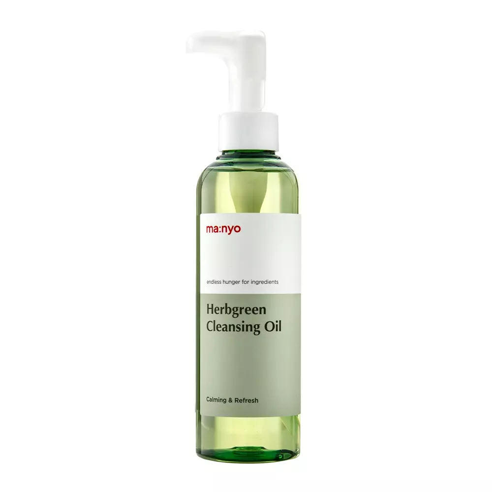 Ma:nyo - Herb Green Cleansing Oil – Valomasis Žolelių Veido Aliejus – 200 ml