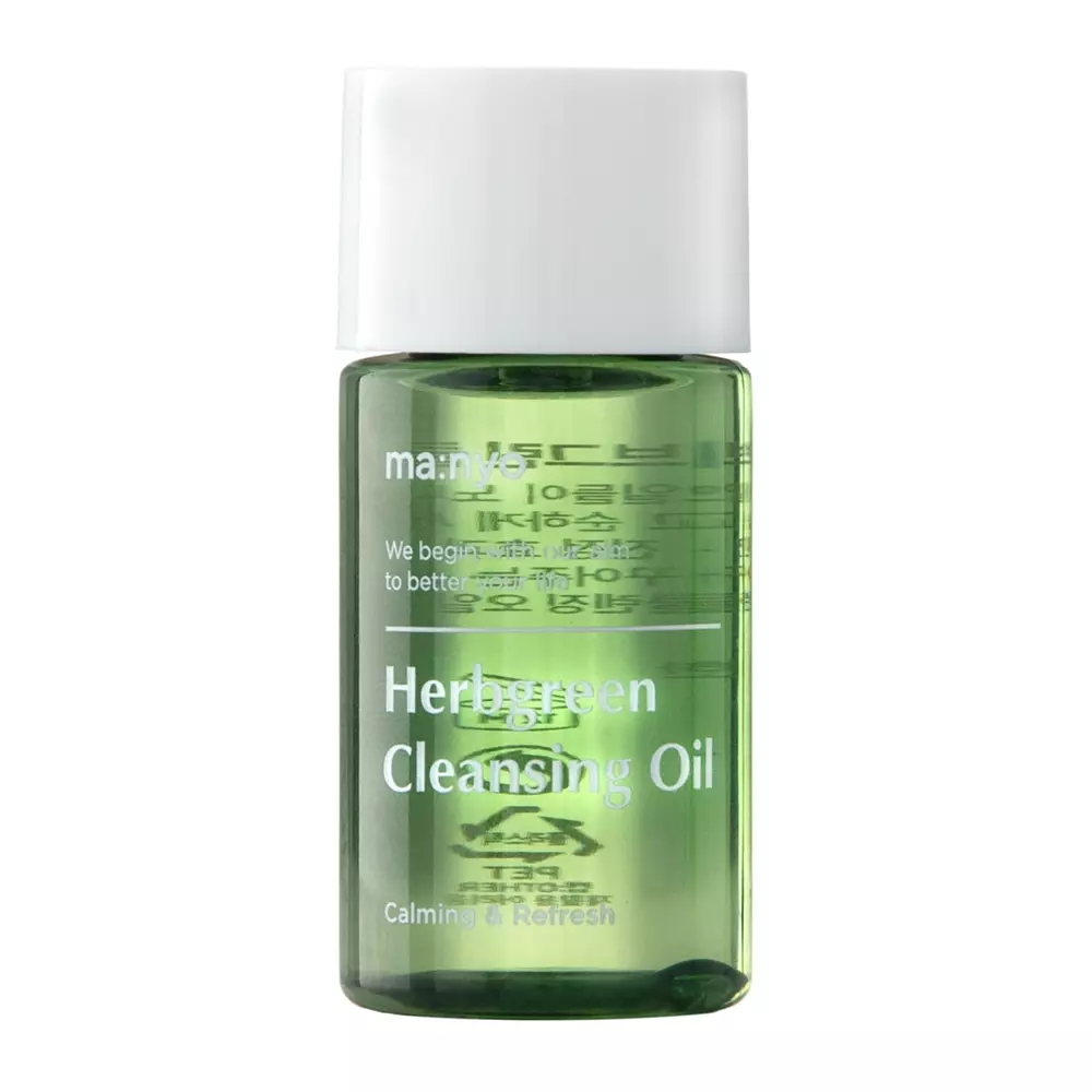 Ma:nyo - Herb Green Cleansing Oil – Valomasis Žolelių Veido Aliejus – 25 ml  