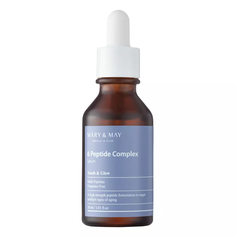 Mary&May - 6 Peptide Complex Serum - Serumas su Peptidų Kompleksu - 30ml