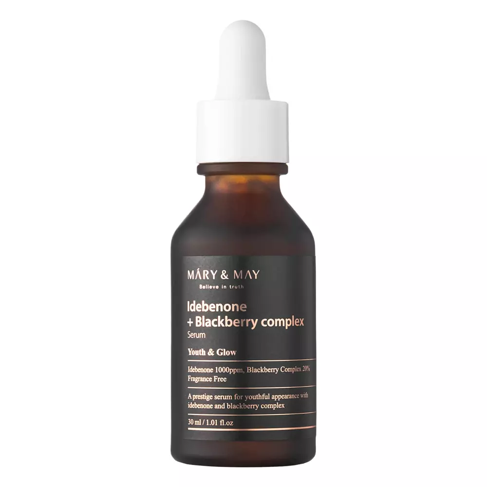 Mary&May - Idebenone and Blackberry Complex Serum - Senėjimą Stabdantis Serumas su Idebenonu - 30ml