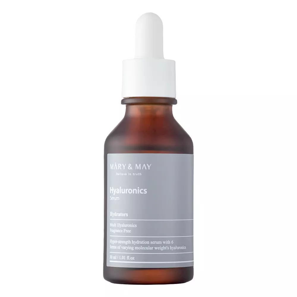 Mary&May - Multi Hyaluronics Serum - Intensyviai Drėkinamasis Serumas su Hialurono Rūgštimi - 30ml