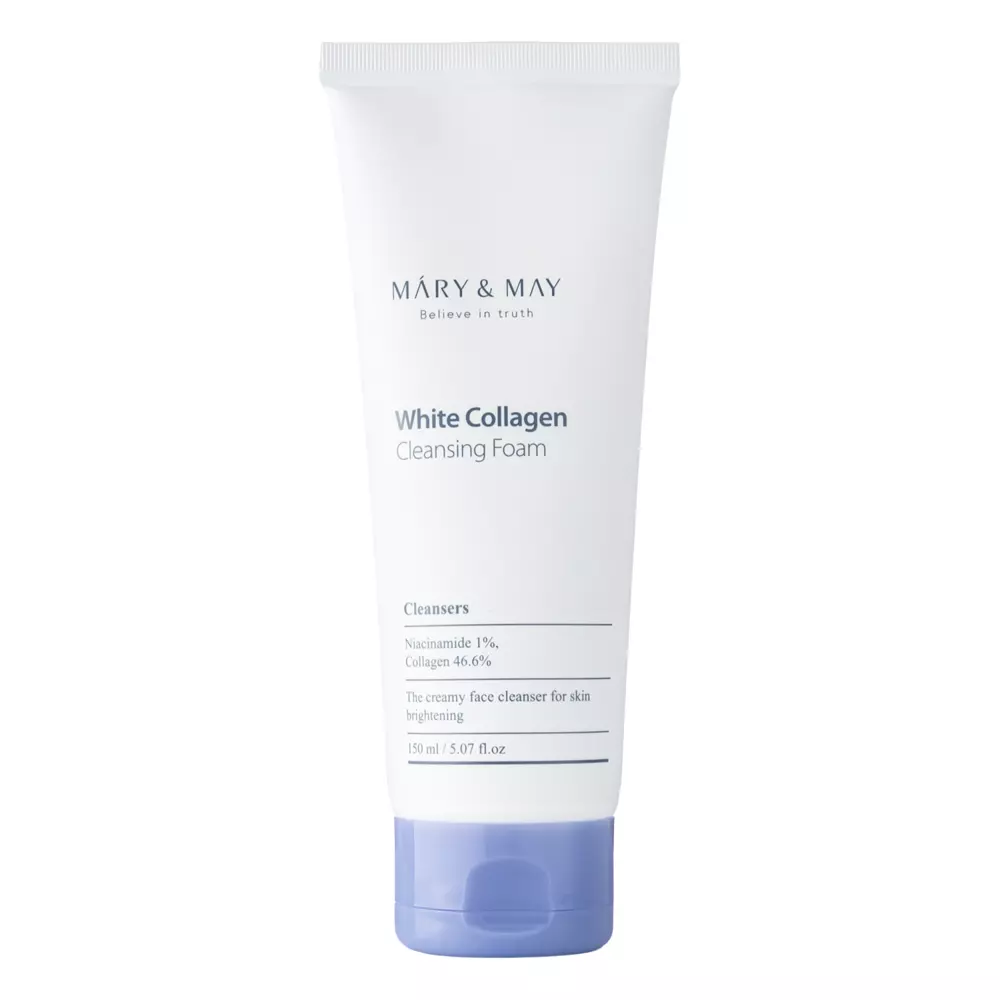 Mary&May - White Collagen Cleansing Foam - Valomosios Kolageno Putos - 150ml