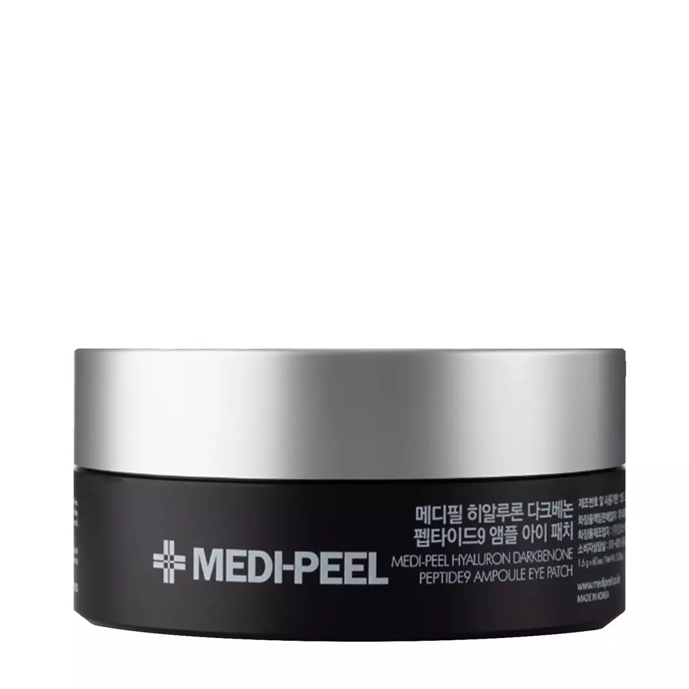 Medi-Peel - Hyaluron Dark Benone Peptide Eye Patch – Paakių Pagalvėlės su Peptidais – 60 vnt.