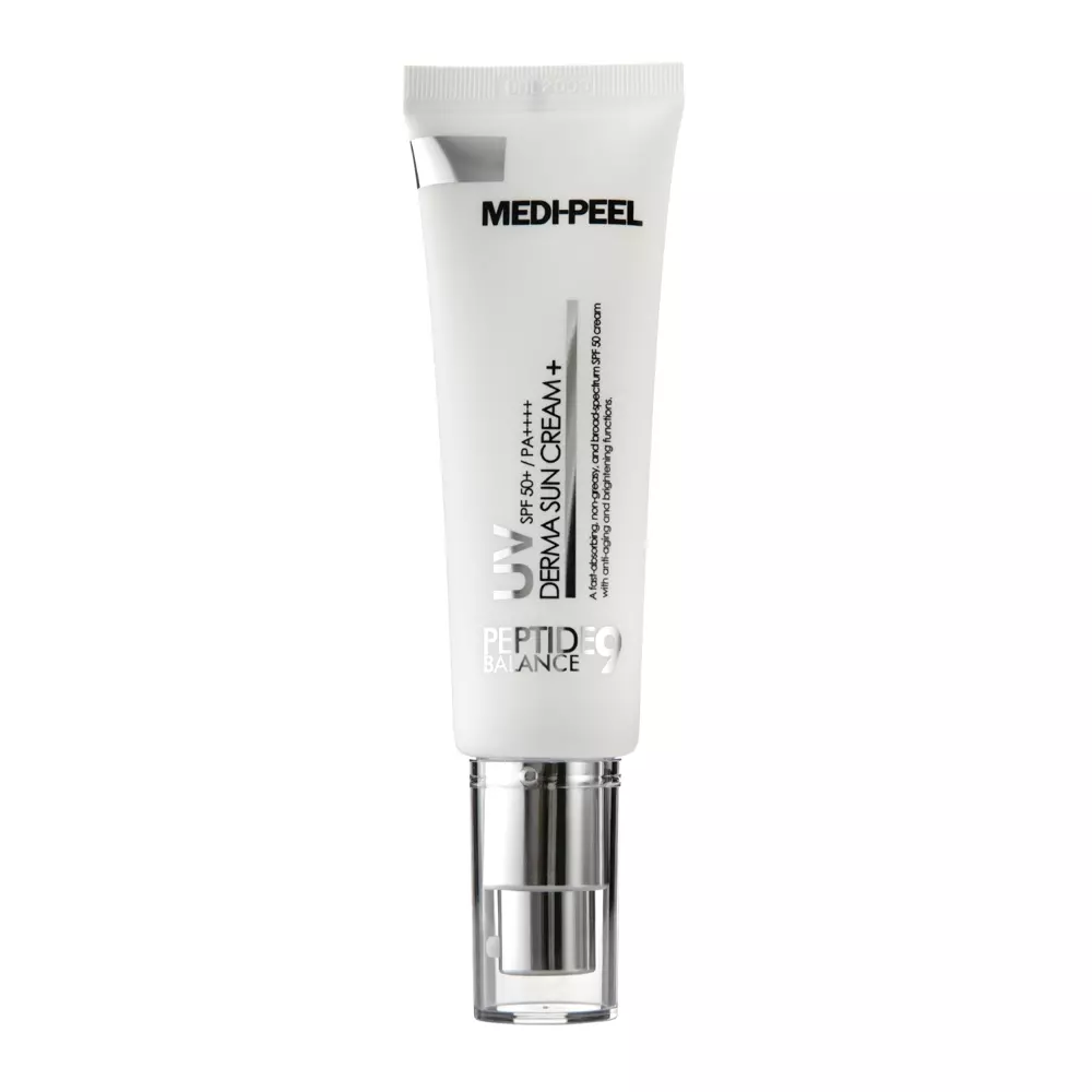 Medi-Peel - Peptide 9 UV Derma Sun Cream  SPF50+ PA++++ – Drėkinamasis Kremas su SPF – 50 ml