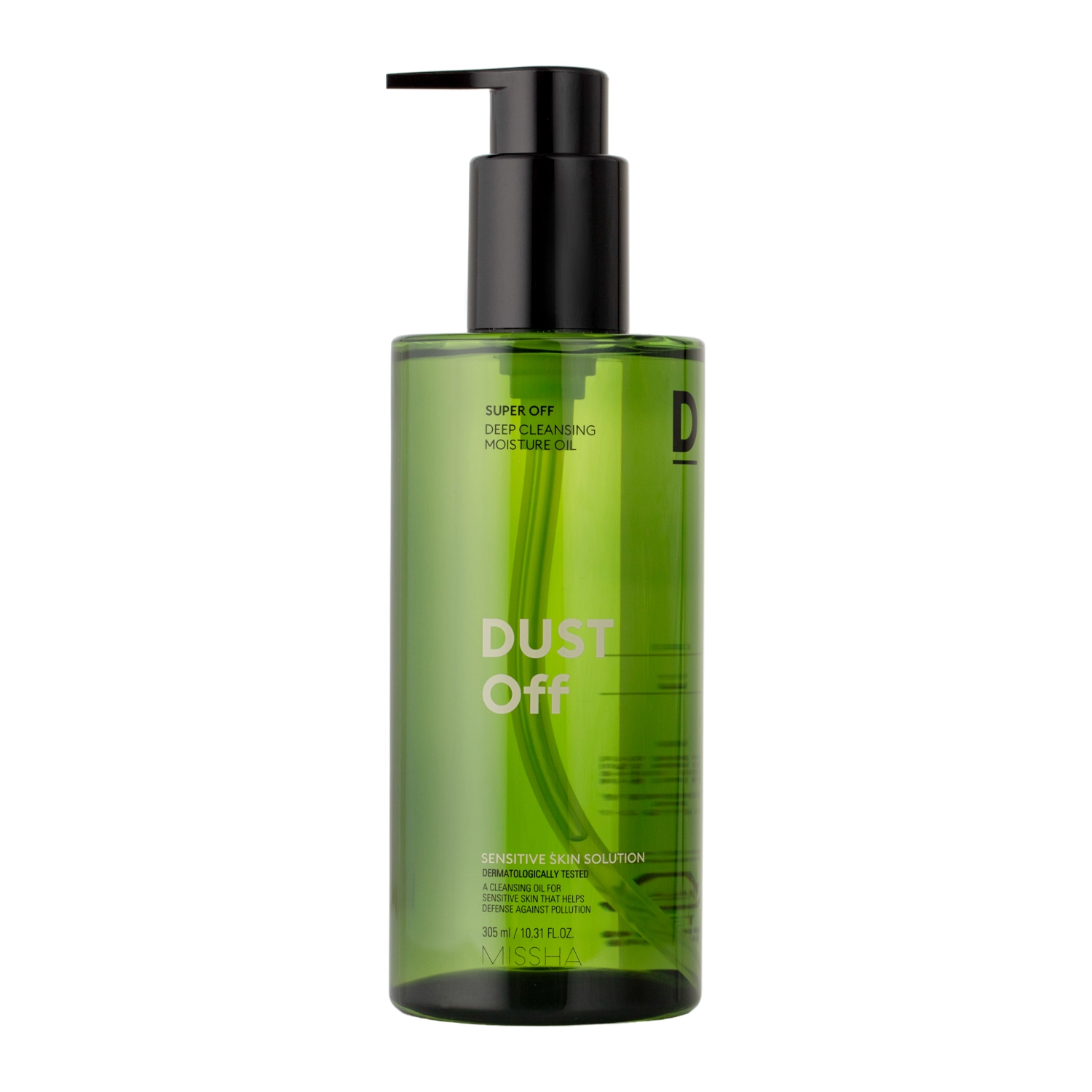 Missha - Dust Off - Super Off Cleansing Oil – Maitinamasis Makiažo Šalinimo Aliejus – 305 ml